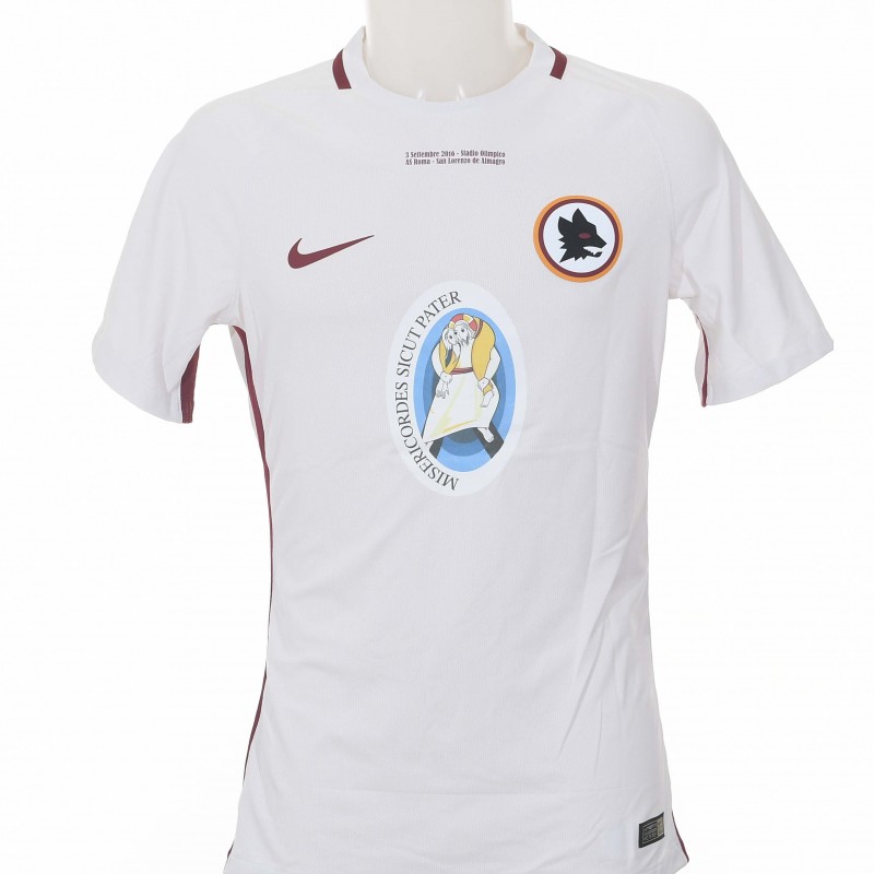 El Shaarawy's Worn Shirt, Roma-San Lorenzo de Almagro