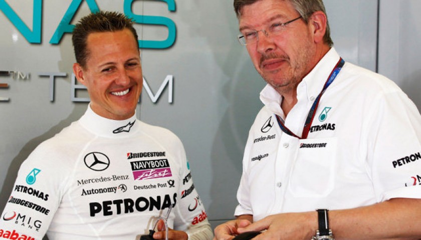 Michael Schumacher's Race-Worn Trousers, Mercedes 2011 - CharityStars