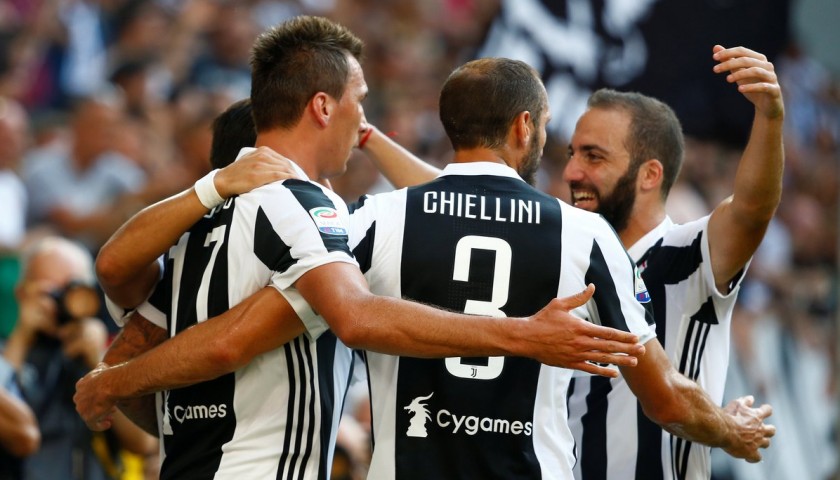 Official Chiellini Juventus Shirt, 2017 