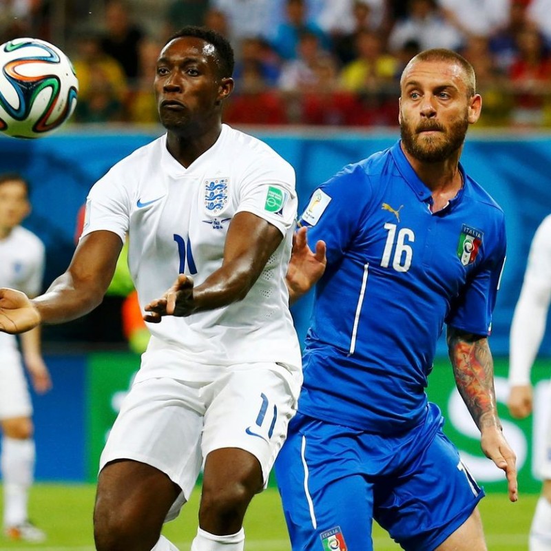De Rossi's Italy Match Shirt, World Cup 2014