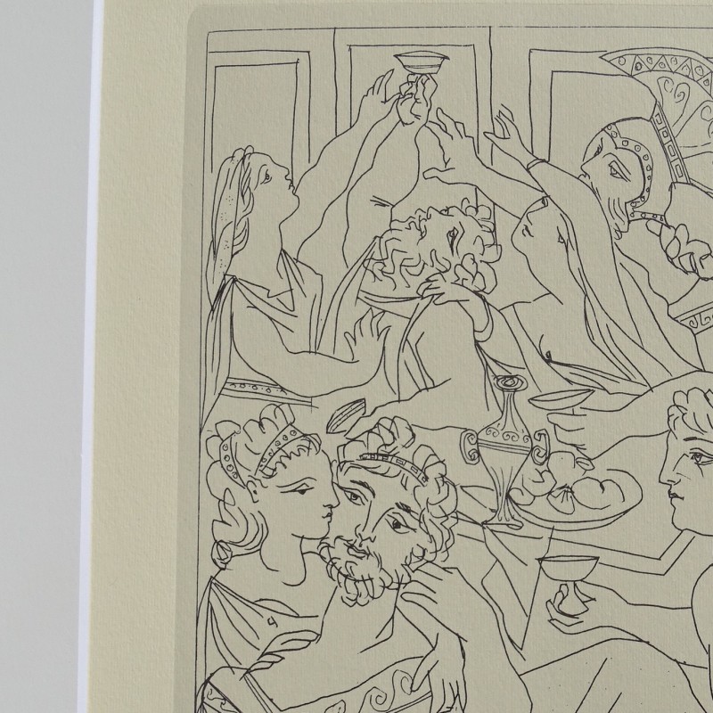 Pablo Picasso "Bacanales" 