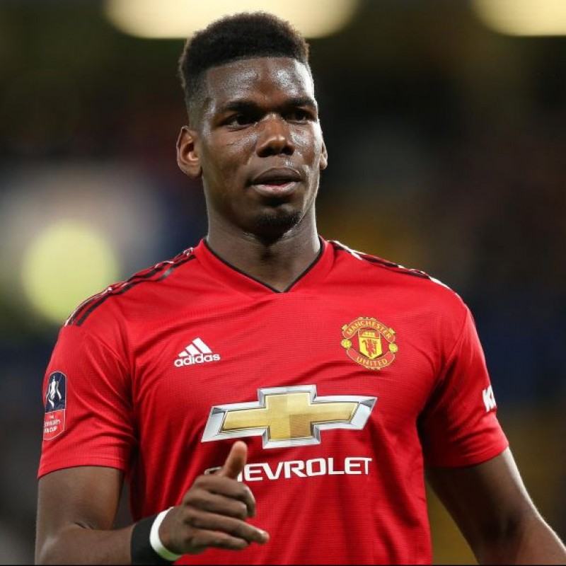 Pogba's Match Shirt, Chelsea-Manchester United 2019