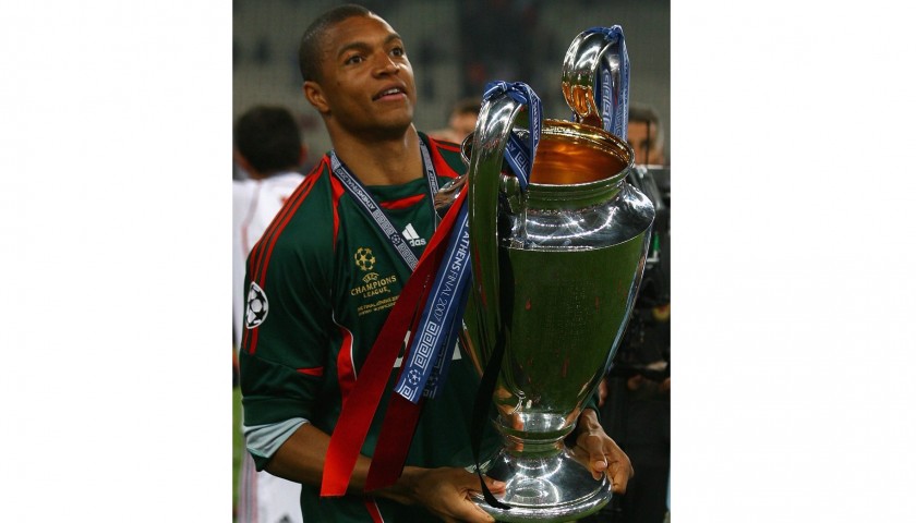 Maglia Dida Milan, preparata / indossata Finale Atene 2007 - CharityStars