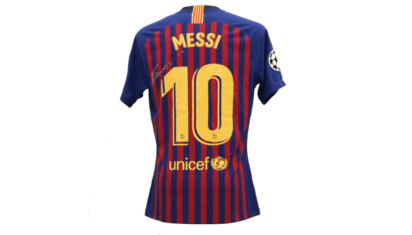 BARCELONA 13/14 UCL Player Issue Match Shirt Camiseta Jersey Nike Barça