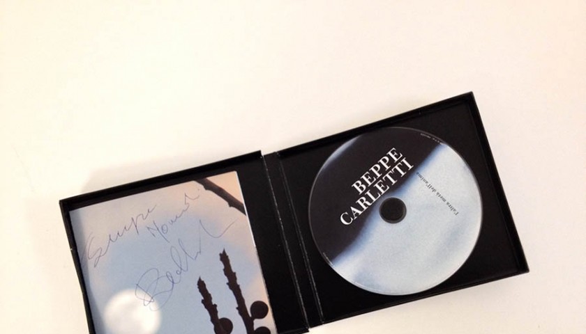 Cd "L'altra metà dell'anima" signed by Beppe Carletti ...