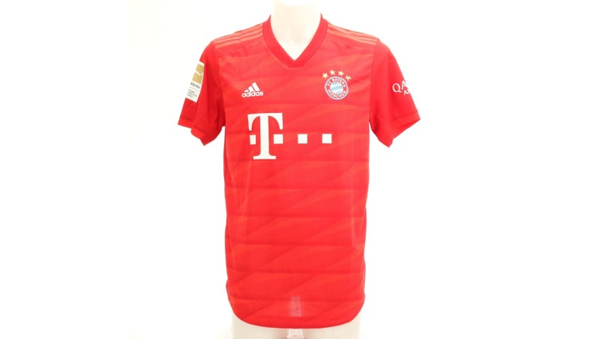 Lewandowski S Bayern Munich Match Shirt 2019 20 Charitystars