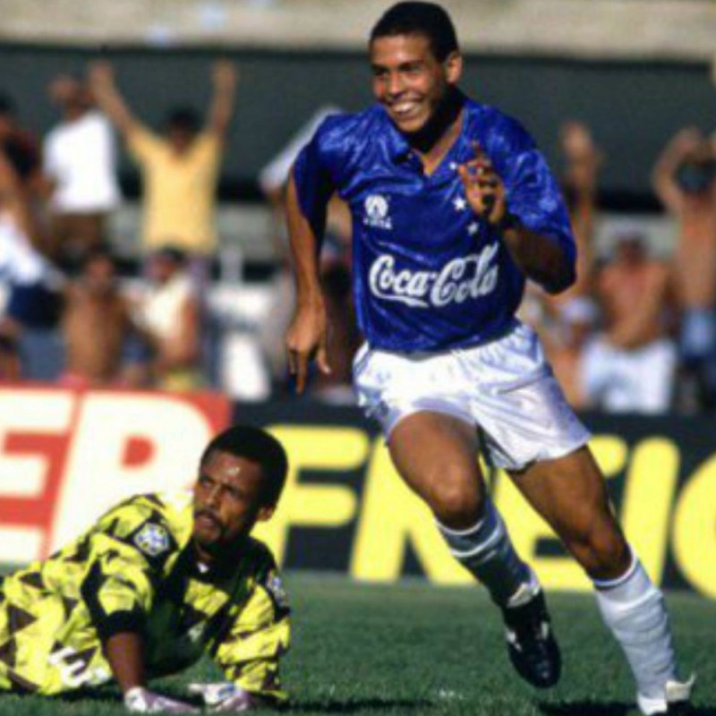 Ronaldo's Cruzeiro 1993 Signed Shirt