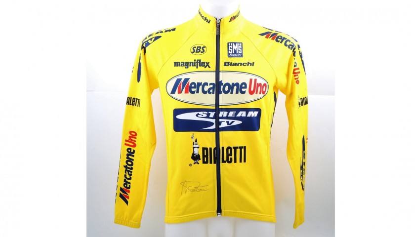 Sopramaglia Pantani indossata e autografata Giro d'Italia 1999 -  CharityStars