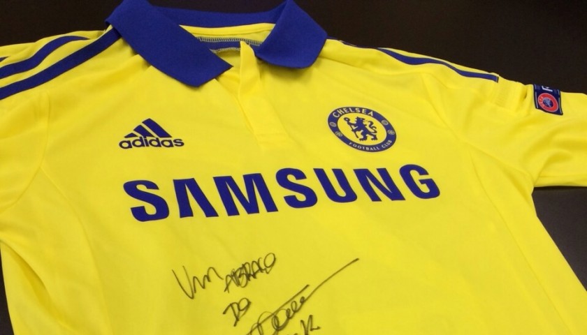 yellow chelsea shirt