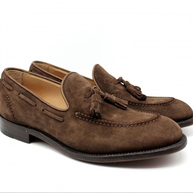 Stratton Suede Loafers by Franco Gentili