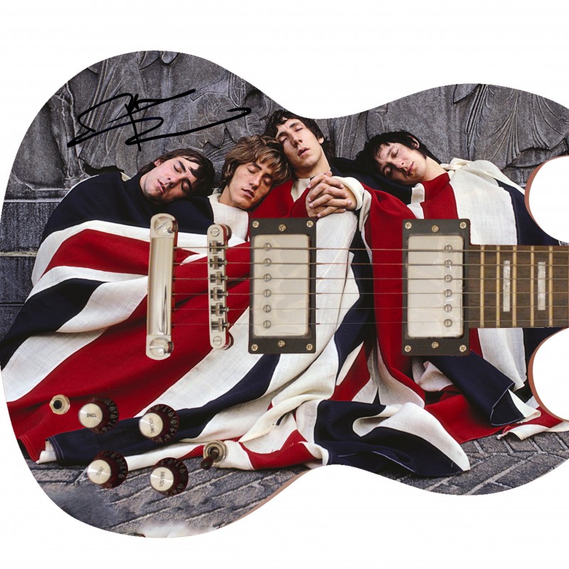 The Who Guitar Hand Signed by Pete Townshend