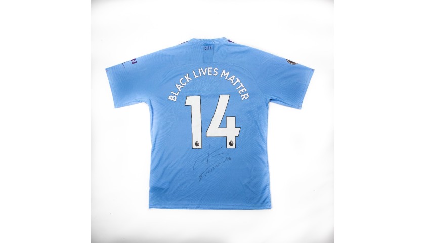 Cityzens Giving for Recovery Match Issued Shirt Signed by ...