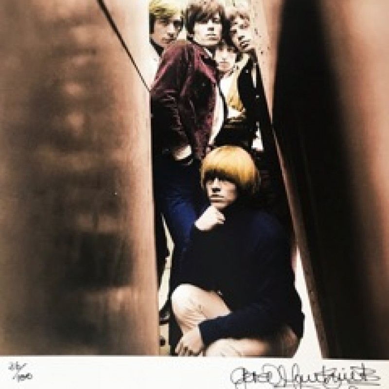 Signed Rolling Stones Photograph by Gered Mankowitz