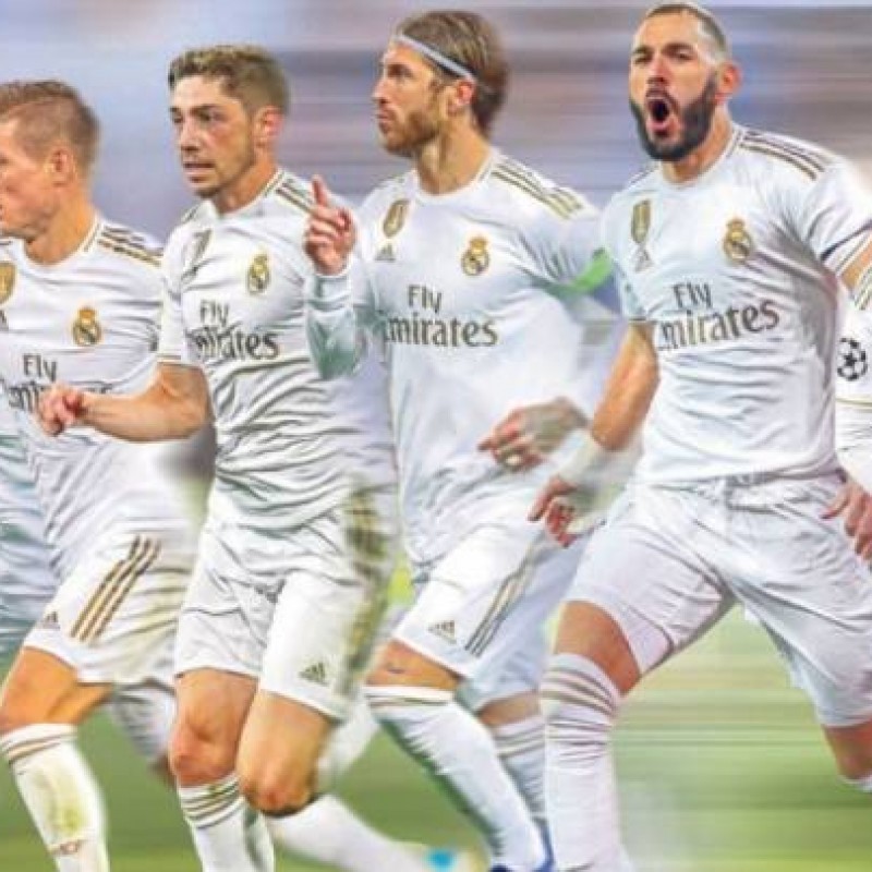 Real Madrid Signed Legends Jersey