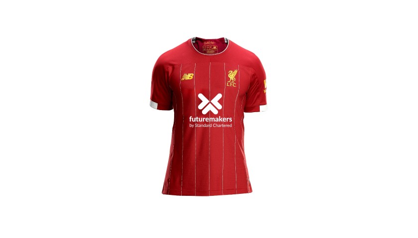 Milner S Worn And Signed Limited Edition 19 20 Liverpool Fc Shirt Charitystars Milner S Worn And Signed Limited Edition 19 20 Liverpool Fc Shirt Charitystars