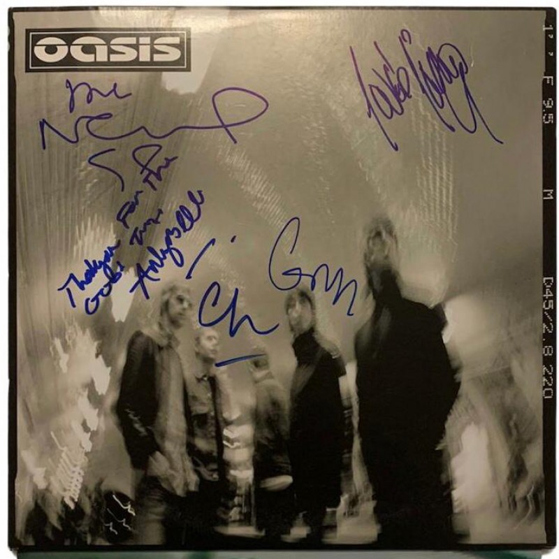 Oasis Fully Signed Heathen Chemistry Vinyl LP
