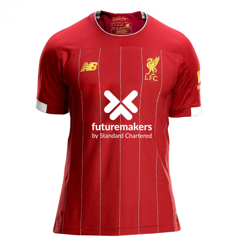 Van Dijk's Worn and Signed Limited Edition 19/20 Liverpool FC Shirt