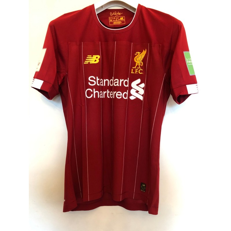 Salah's Match Shirt, Monterrey-Liverpool 2019
