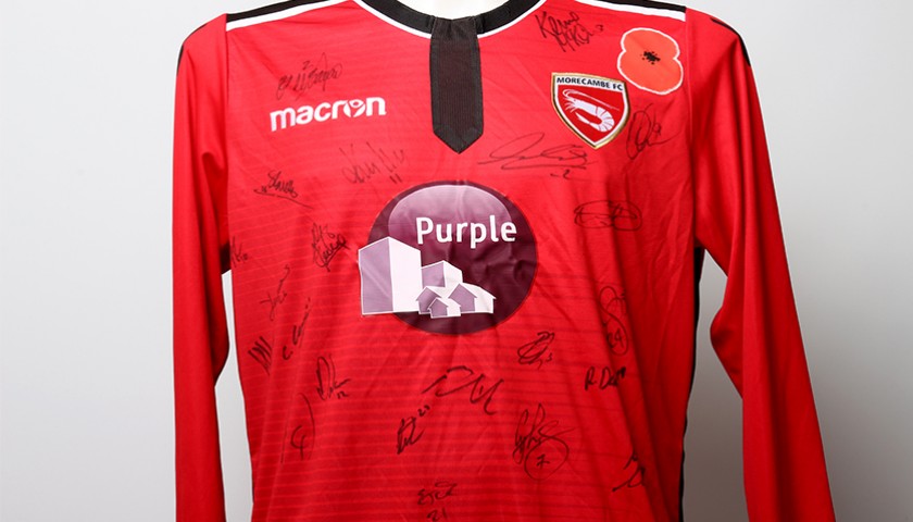 morecambe fc jersey
