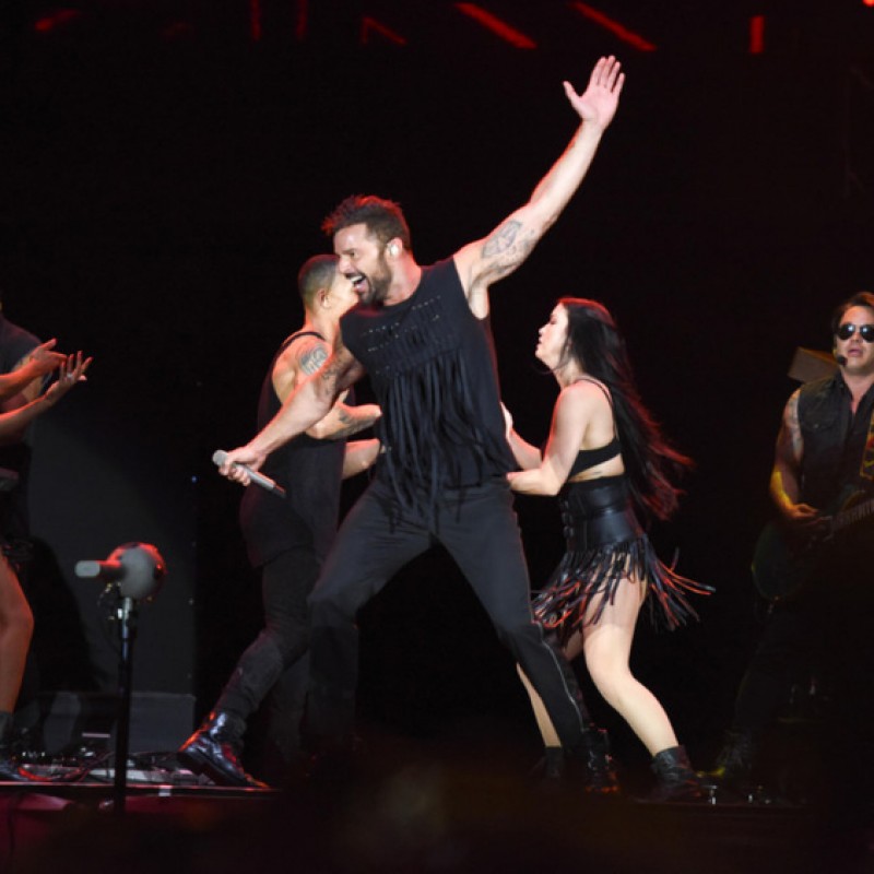 Sit in Ricky Martin’s Personal Seats in Sacramento, CA