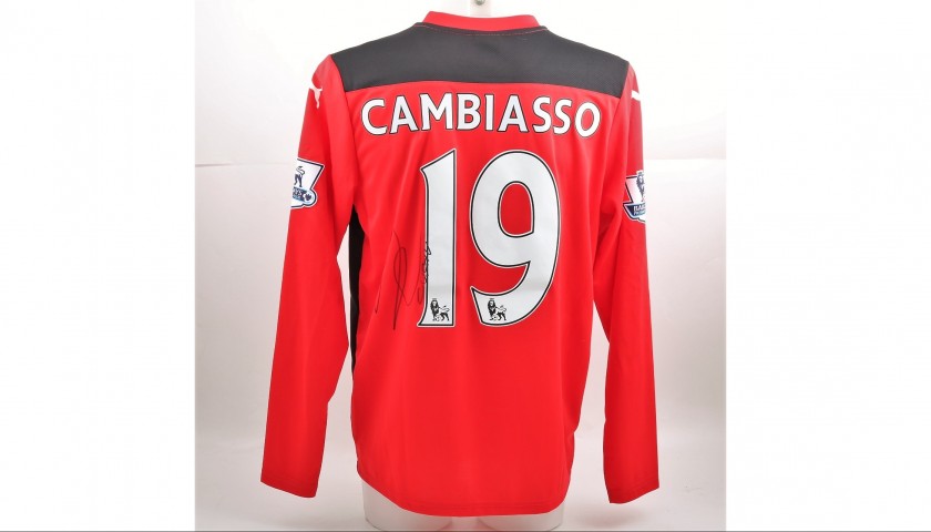 leicester city signed jersey