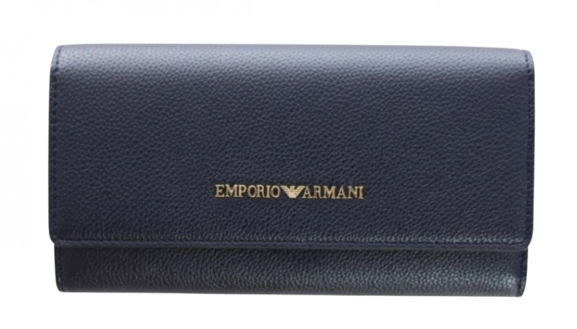 armani trifold wallet