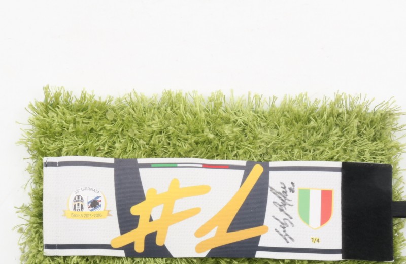 Captain Armband worn in Juventus-Sampdoria