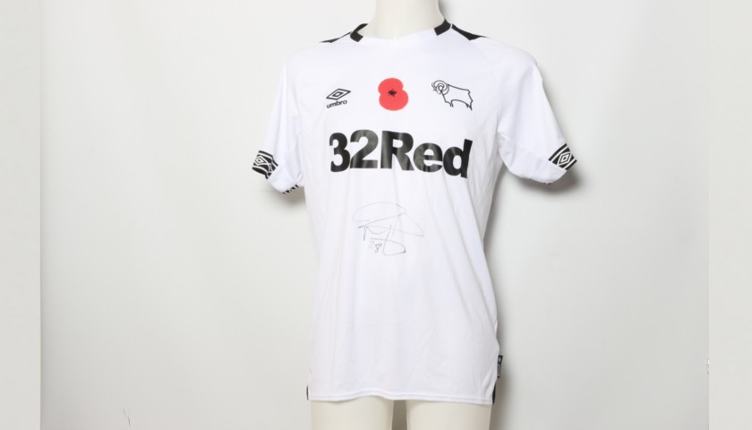 Nugent's Worn and Signed Derby County 