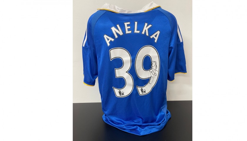 Anelka's Official Chelsea Signed Shirt, 2008/09 - CharityStars