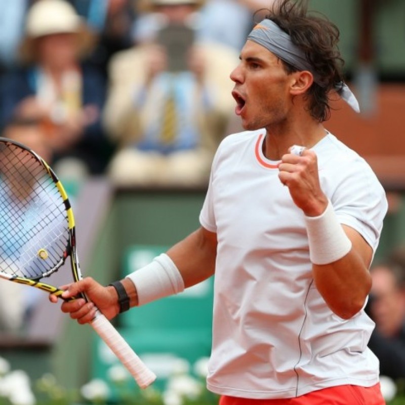 Rafael Nadal's Signed Tennis Racquet, Roland Garros 2013
