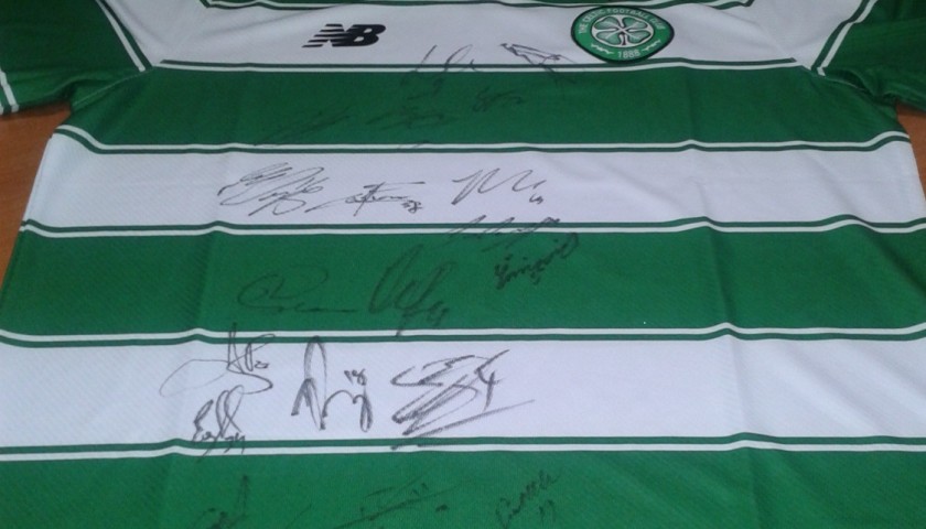 signed celtic shirt