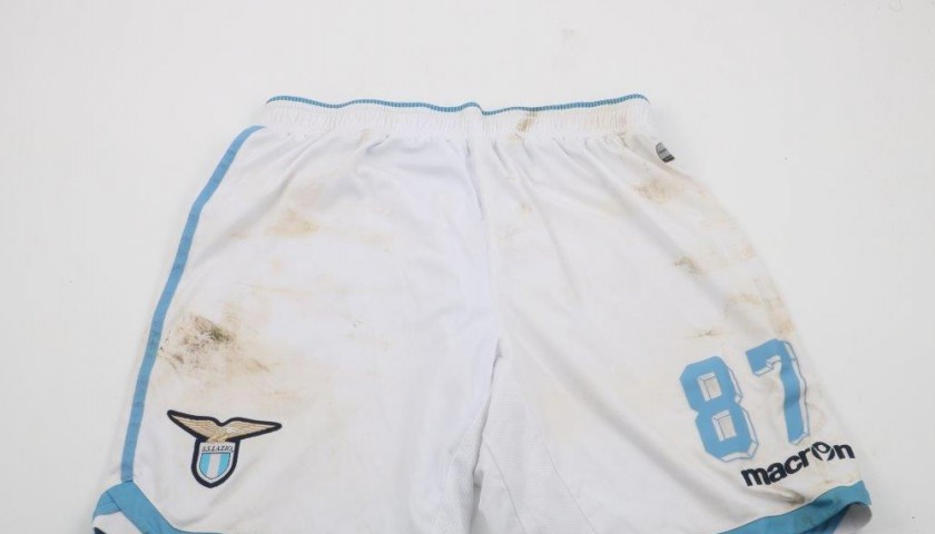 Pantaloncini Candreva, indossati Lazio-Juve Finale Coppa Italia 2015 -  CharityStars