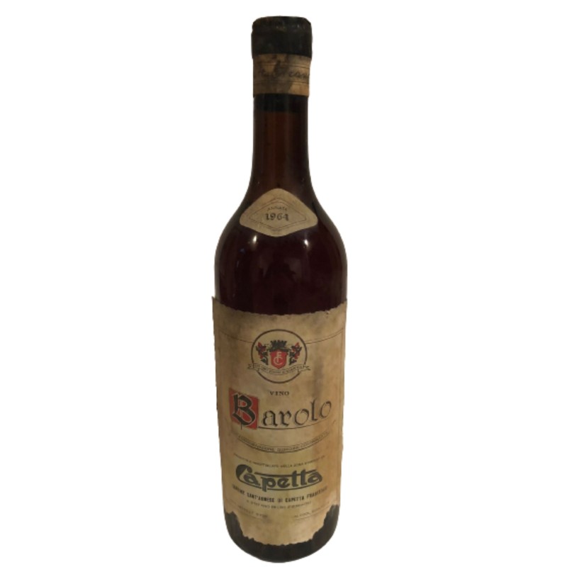 Bottle of Barolo, 1964 - Capetta