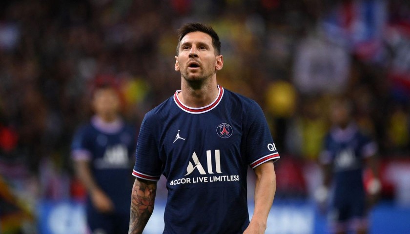 Messi's PSG Match Shirt, 2021/22 