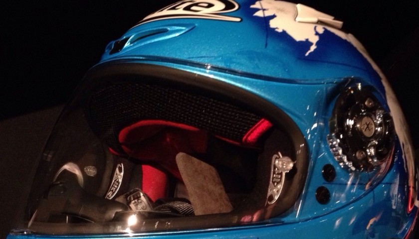 Casco Carlos Checa 2014 firmato - CharityStars