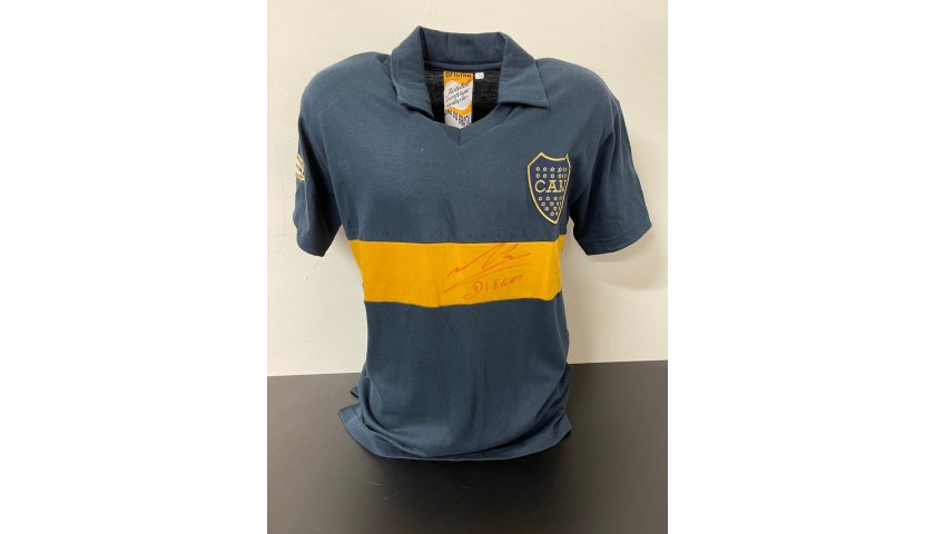 boca juniors retro shirt
