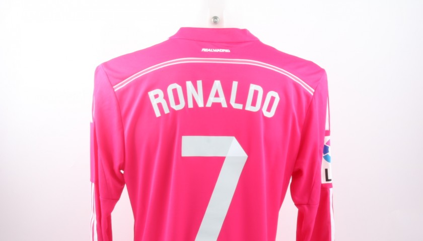 Cristiano Ronaldo Match Issued/Worn Shirt, Liga 2014/15 - CharityStars