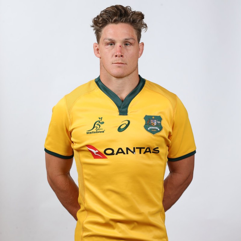 Hooper's Match-Issue/Worn Shirt, Italy vs Australia 2018