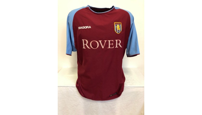 aston villa signed shirt