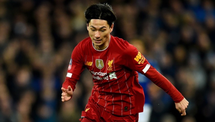 takumi minamino liverpool jersey