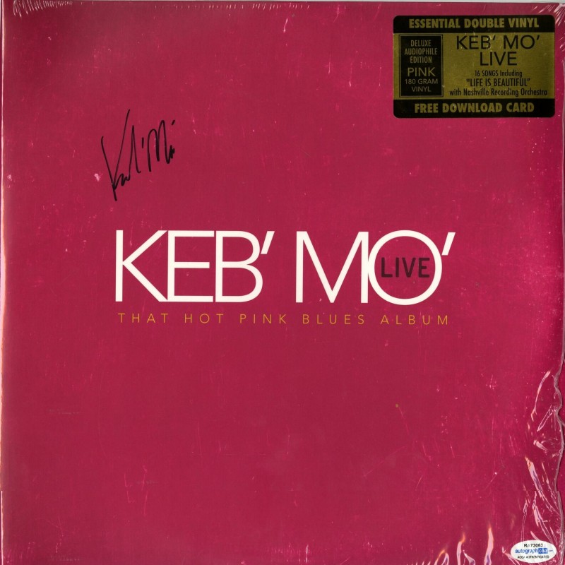 Keb Mo Hand Signed Record Album