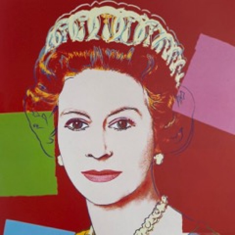 "Queen Elizabeth II" by Andy Warhol