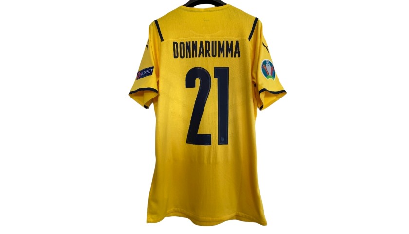 Donnarumma's Match Shirt, Italy-Spain 2021 - CharityStars