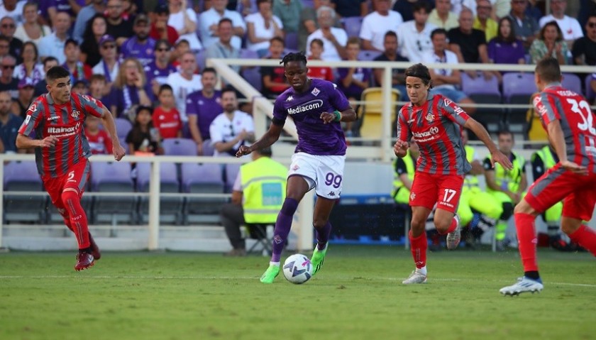 Match Ball Fiorentina-Cremonese 2022 - Signed by Fiorentina - CharityStars