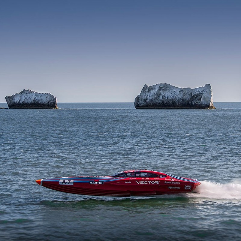 An Offshore Powerboat 'Hot Lap" Experience of the Isle of Wight for 2
