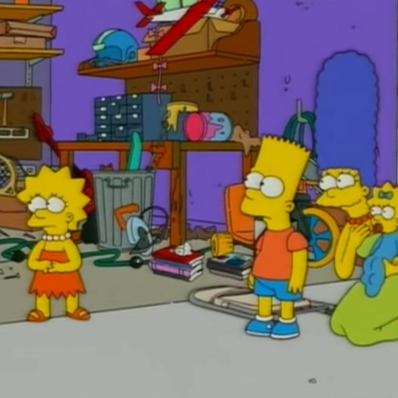 The Simpsons - Original Drawing of Lisa Simpson