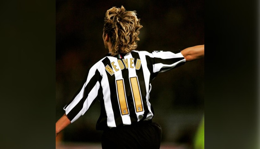 Maglia Nedved indossata Juventus-Chievo 2005 - CharityStars