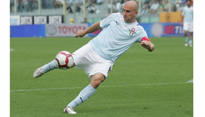 Photo Autographiée Lazio D'Amico - Signée - Pas Maillot Match Worn - Occasion Collection