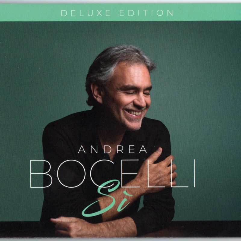 "Sì" Album Signed by Andrea Bocelli