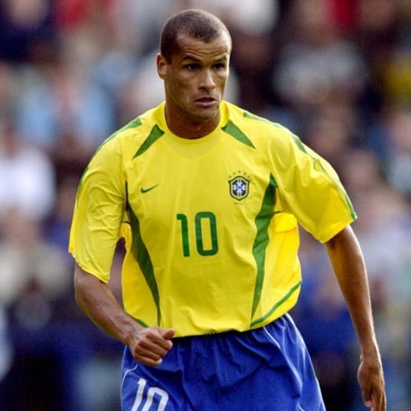 Rivaldo's Official Brazil 2002 Signed Shirt